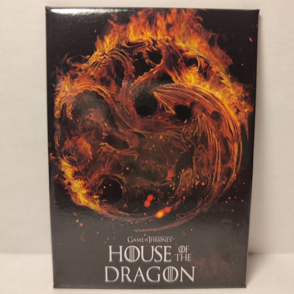 Game of Thrones House Of The Dragon Fridge Magnet Official TV Show Collectible